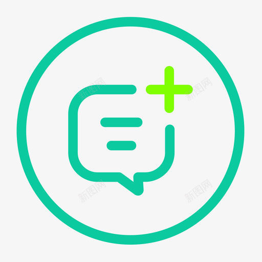 转语音绿svg_新图网 https://ixintu.com 语音 多色