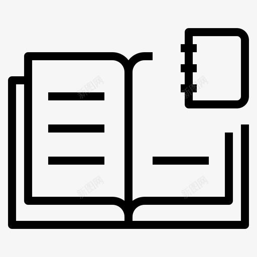 书籍议程商务svg_新图网 https://ixintu.com 书籍 议程 商务 笔记本 第册