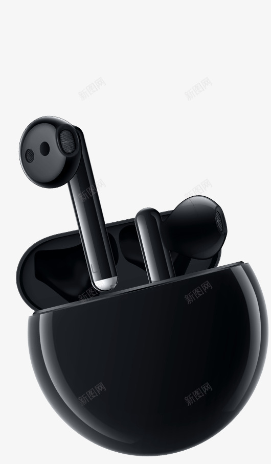 HUAWEIFreebuds3无线耳机人体工学设计png免抠素材_新图网 https://ixintu.com 无线耳机 人体 工学 设计