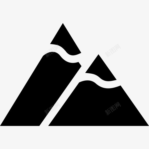 山山水自然svg_新图网 https://ixintu.com 山水 自然 山峰 旅游 旅行 踏实
