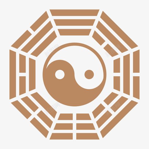 八卦镜svg_新图网 https://ixintu.com 八卦