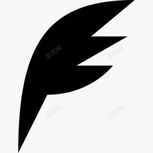 羽毛钢笔羽毛笔svg_新图网 https://ixintu.com 羽毛 钢笔 毛笔 写字 笔小