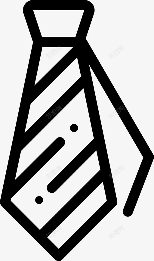 领带商务化妆svg_新图网 https://ixintu.com 领带 商务 化妆 管理 电子商务