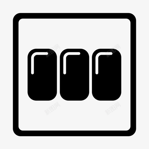 三刀开关svg_新图网 https://ixintu.com 三刀 开关