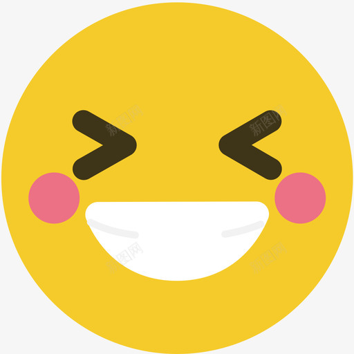 憨笑svg_新图网 https://ixintu.com 憨笑