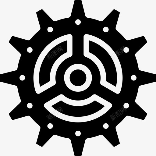 齿轮工厂工业svg_新图网 https://ixintu.com 工业 齿轮 工厂 机械 机器 固体
