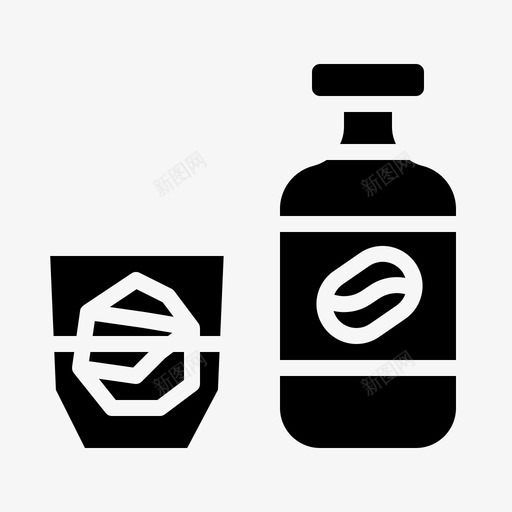 冷的瓶子啤酒svg_新图网 https://ixintu.com 冷的 瓶子 啤酒 咖啡