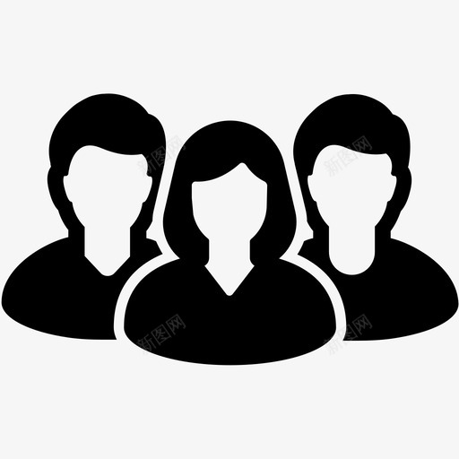 队男三svg_新图网 https://ixintu.com 队男 三女