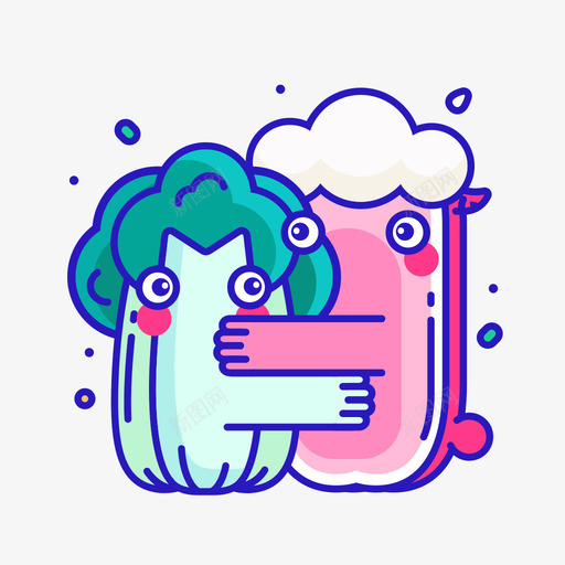 白菜羊肉饺子svg_新图网 https://ixintu.com 白菜 羊肉 饺子