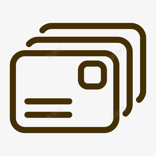 名片夹小程序icon群组svg_新图网 https://ixintu.com 名片 夹小 程序 群组