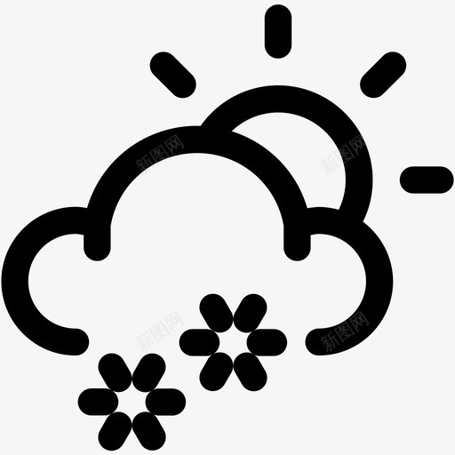 W13阵雪svg_新图网 https://ixintu.com 阵雪