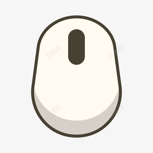 鼠标svg_新图网 https://ixintu.com 鼠标 填充 扁平 手绘 多色 简约 精美 圆润 可爱
