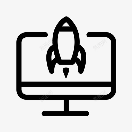93项目启动svg_新图网 https://ixintu.com 项目 启动