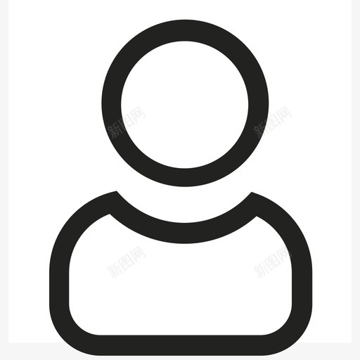 个人中心灰01svg_新图网 https://ixintu.com 个人 人中 心灰