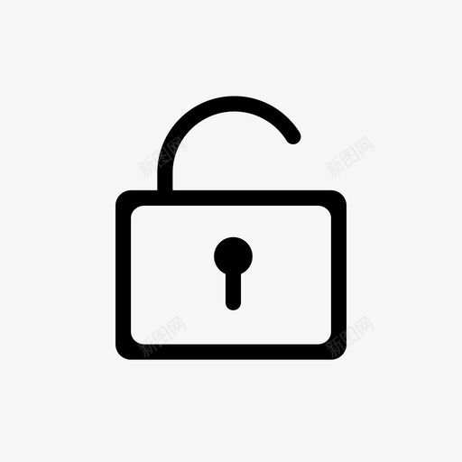锁头svg_新图网 https://ixintu.com 锁头