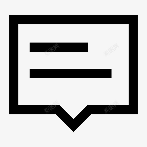点聚财消息svg_新图网 https://ixintu.com 消息 聚财 线性 简约 单色