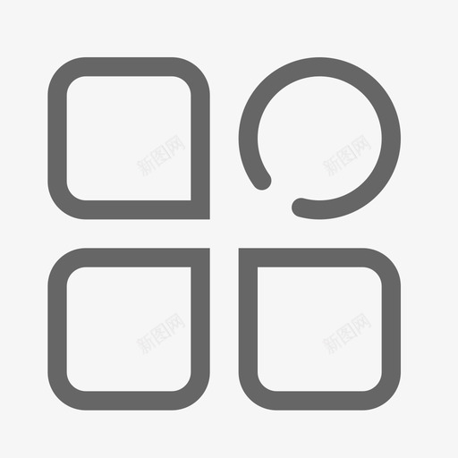 底部导航工作台1svg_新图网 https://ixintu.com 底部 导航 工作台
