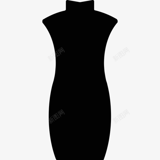 旗袍svg_新图网 https://ixintu.com 旗袍