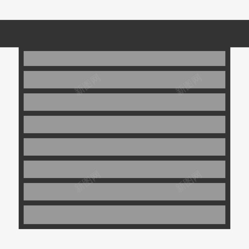 设备图标防火卷帘门svg_新图网 https://ixintu.com 设备 图标 防火 防火卷帘 卷帘门