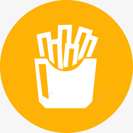薯条svg_新图网 https://ixintu.com 薯条 画板 扁平 简约