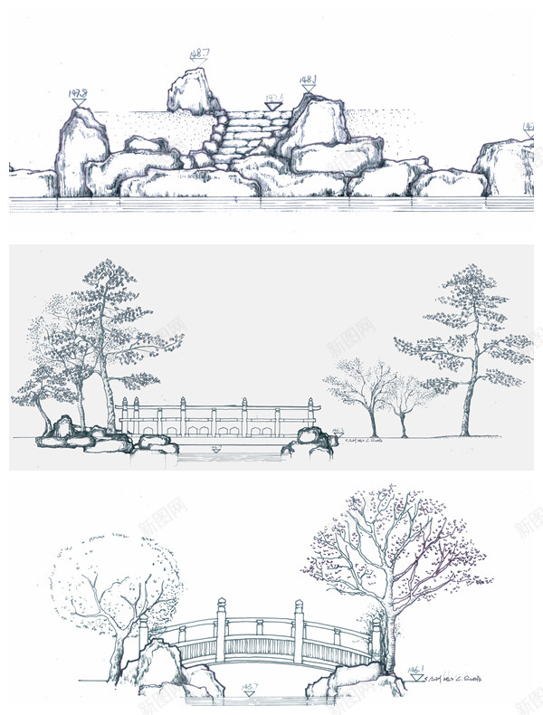 隋唐洛阳城九洲池奥雅设计LADesignmoooopng_新图网 https://ixintu.com 隋唐 洛阳 阳城 九洲 池奥 设计