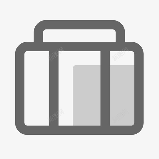 优品家居线面行李箱svg_新图网 https://ixintu.com 优品 家居 线面 行李箱 填充 扁平 多色 简约 方正