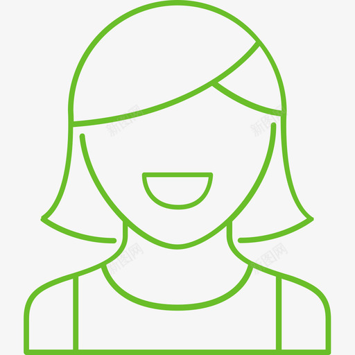 人物正面svg_新图网 https://ixintu.com 人物 正面