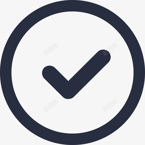 图标已完成svg_新图网 https://ixintu.com 图标 已完成 线性