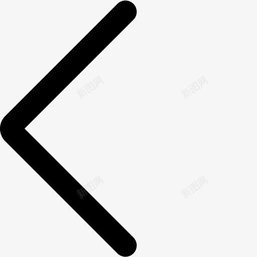 箭头向左顶左边svg_新图网 https://ixintu.com 箭头 向左 左边