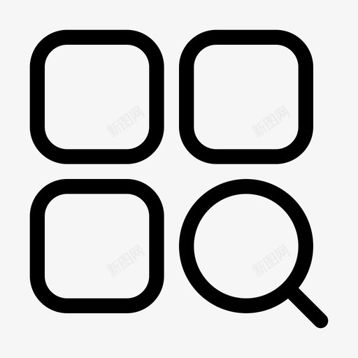 分类搜索svg_新图网 https://ixintu.com 分类搜索 线性 单色