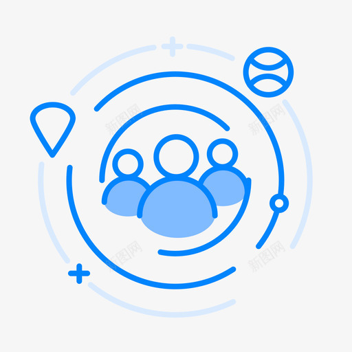 具有销售团队01svg_新图网 https://ixintu.com 具有 销售 团队