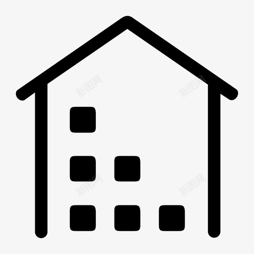 库存商品svg_新图网 https://ixintu.com 库存 商品 线性 简约 扁平 单色