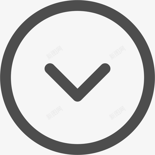 向下箭头2xsvg_新图网 https://ixintu.com 向下 箭头