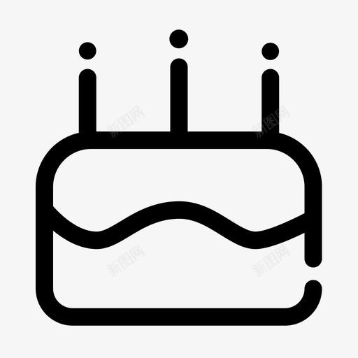 生日祝福礼svg_新图网 https://ixintu.com 生日 祝福 福礼