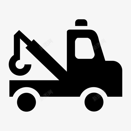 清障车svg_新图网 https://ixintu.com 清障车