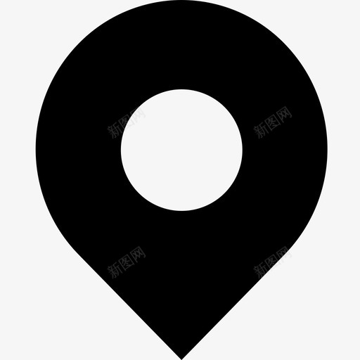 icon定位面svg_新图网 https://ixintu.com 定位