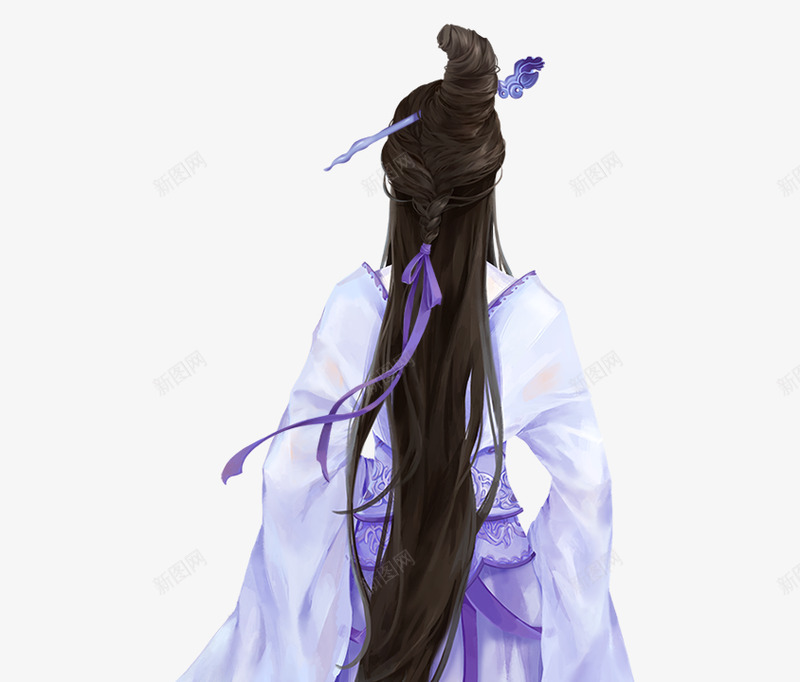美艳女鬼背影7202png免抠素材_新图网 https://ixintu.com 女鬼 女鬼PNG 女魔 美艳 背影