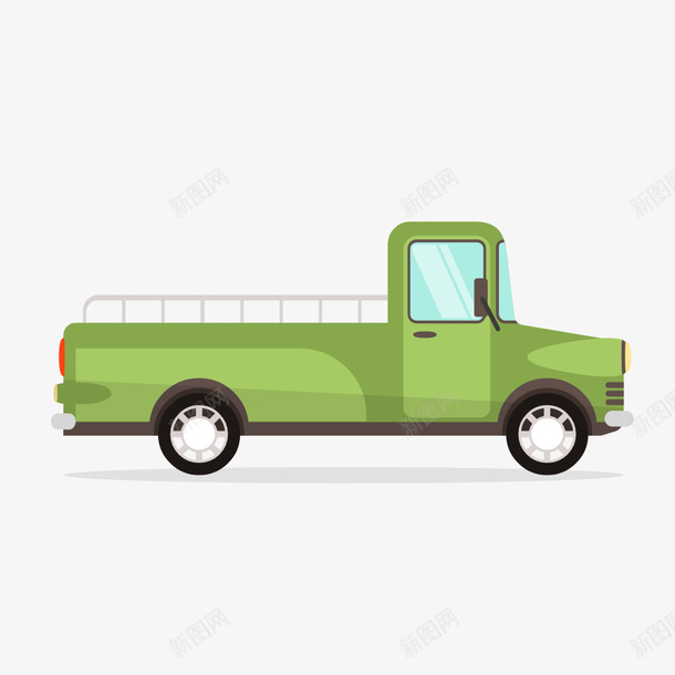 可载货的汽车png免抠素材_新图网 https://ixintu.com 车 汽车 高端车 卡通