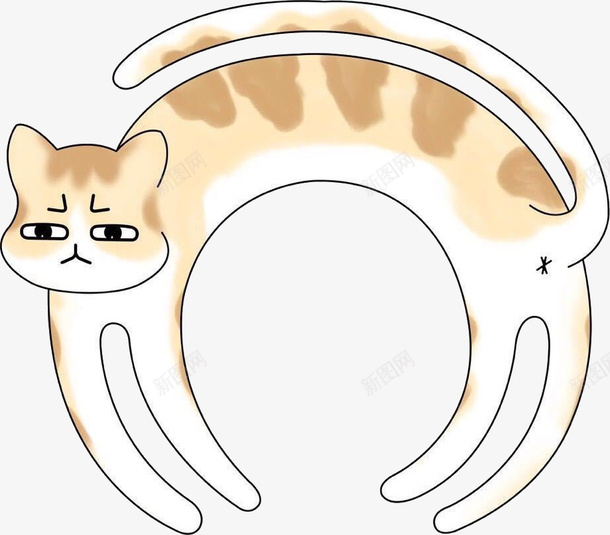 搞怪猫咪可爱猫png免抠素材_新图网 https://ixintu.com 搞怪猫咪 可爱猫 小猫 卡通