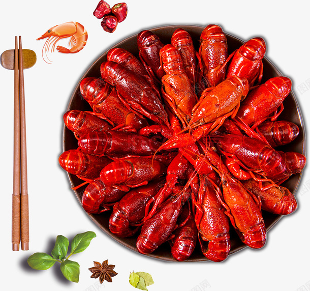 一盘麻辣小龙虾png免抠素材_新图网 https://ixintu.com 麻辣小龙虾 小龙虾 香辣小龙虾 蒜蓉小龙虾
