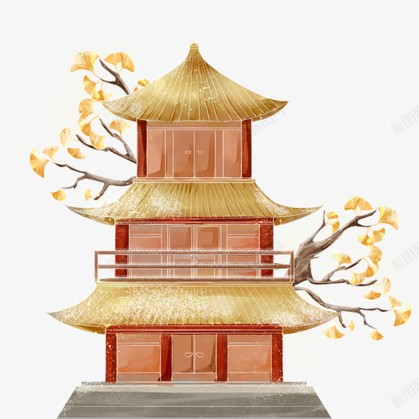 金色牌楼集锦png免抠素材_新图网 https://ixintu.com 古代牌楼 楼 牌 色 金