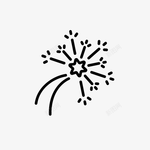 消防工作庆祝新svg_新图网 https://ixintu.com 消防 工作 新年 庆祝 图标 标线 样式
