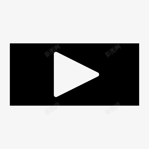 播放视频电影院电影svg_新图网 https://ixintu.com 播放 视频 电影 电影院 放映 用户界面