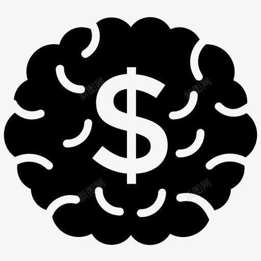 商业头脑商业解决方案商业思维svg_新图网 https://ixintu.com 商业 头脑 解决方案 思维 创造性思维 贪婪 百万富翁 习惯 字形 图标