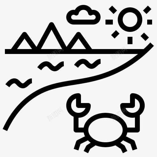 淡季海滩少数svg_新图网 https://ixintu.com 淡季 海滩 少数 游客 旅游