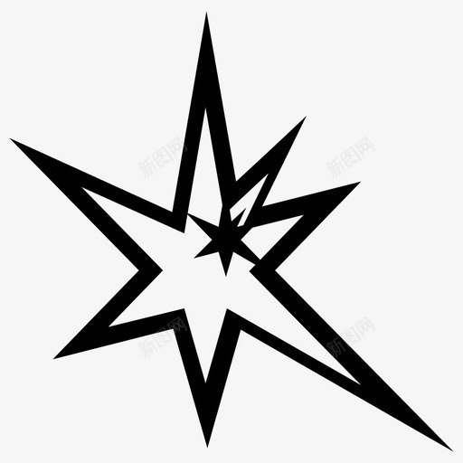 星星明亮的装饰性的svg_新图网 https://ixintu.com 星星 性的 明亮 亮的 装饰 装饰性 象征 象征性 闪闪发光 固体 图标