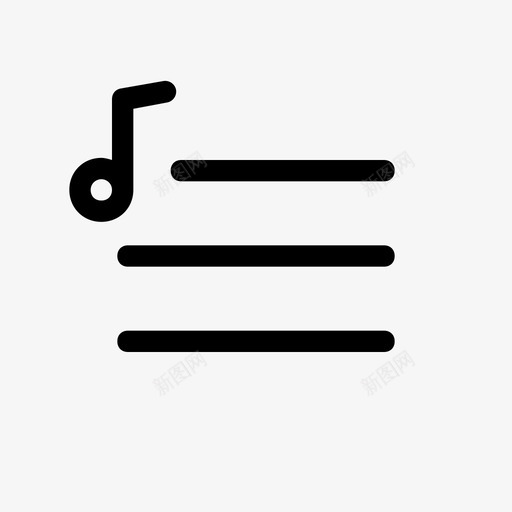 音乐专辑多媒体播放器svg_新图网 https://ixintu.com 音乐专辑 媒体播放器 播放列表 视频 音乐 播放器