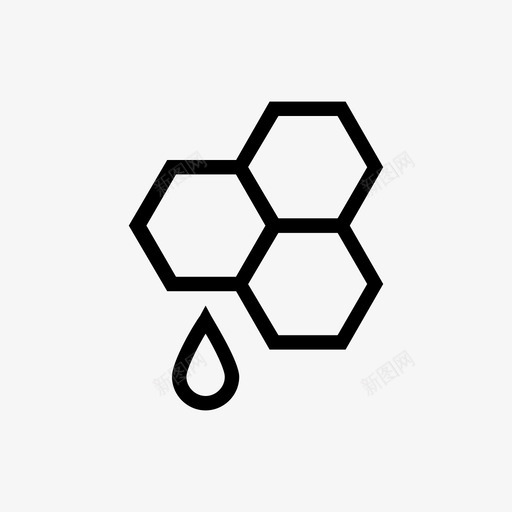 蜂胶svg_新图网 https://ixintu.com 蜂胶