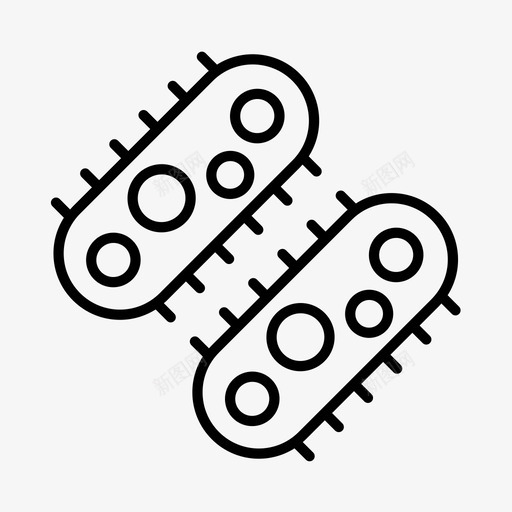 病毒健康保健svg_新图网 https://ixintu.com 医学 病毒 健康保健 疾病