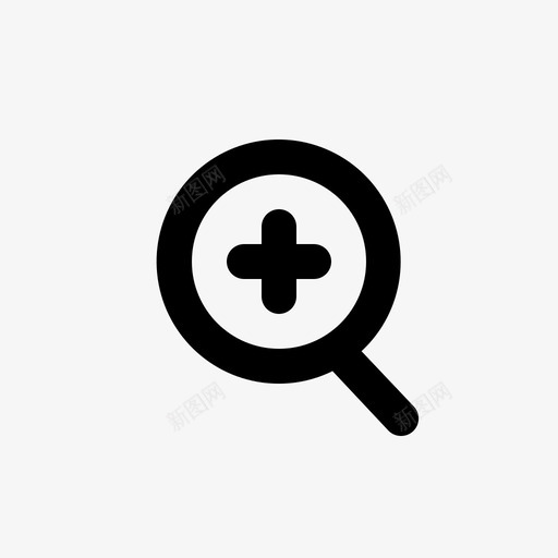 放大查找用户界面图示符svg_新图网 https://ixintu.com 放大 查找 用户界面 图示